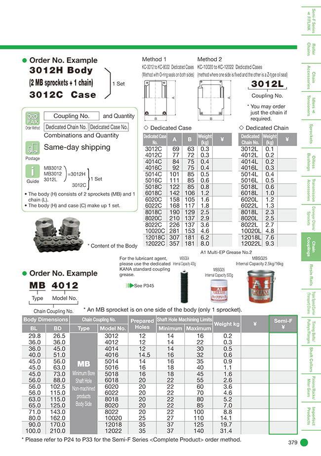 Chain Coupling, Chain Only | KATAYAMA CHAIN | MISUMI South East Asia