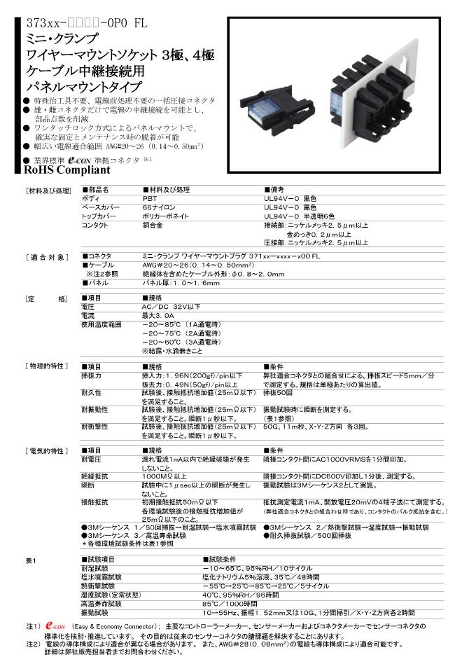 3m Mini Clamp Wire Mount Socket For In Line Connection Panel Mount Type 3m Misumi South East Asia