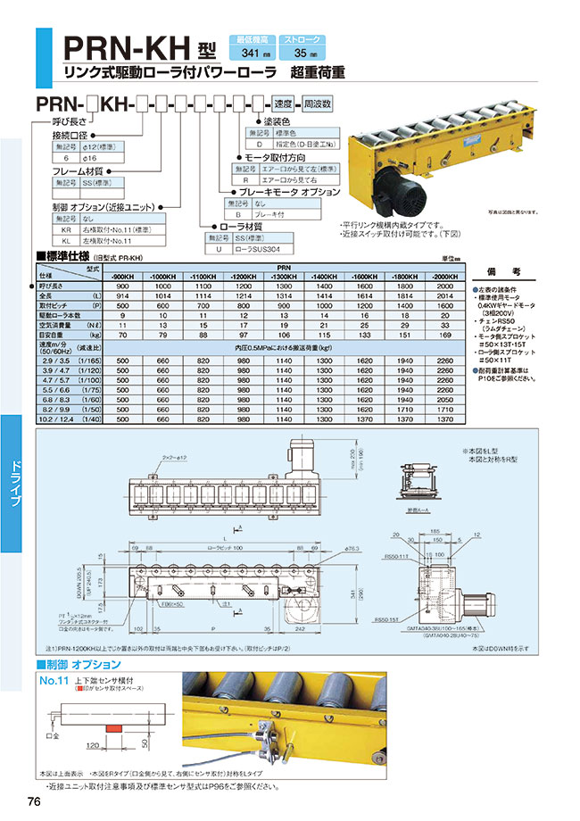 Link Type Power Roller With Driver Roller Ultra Heavy Load Prn Kh Type Tofo Misumi South East Asia